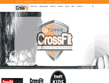 Tablet Screenshot of 5townscrossfit.com